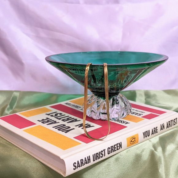 Green Candy Dish/Catchall - Picture 1 of 5